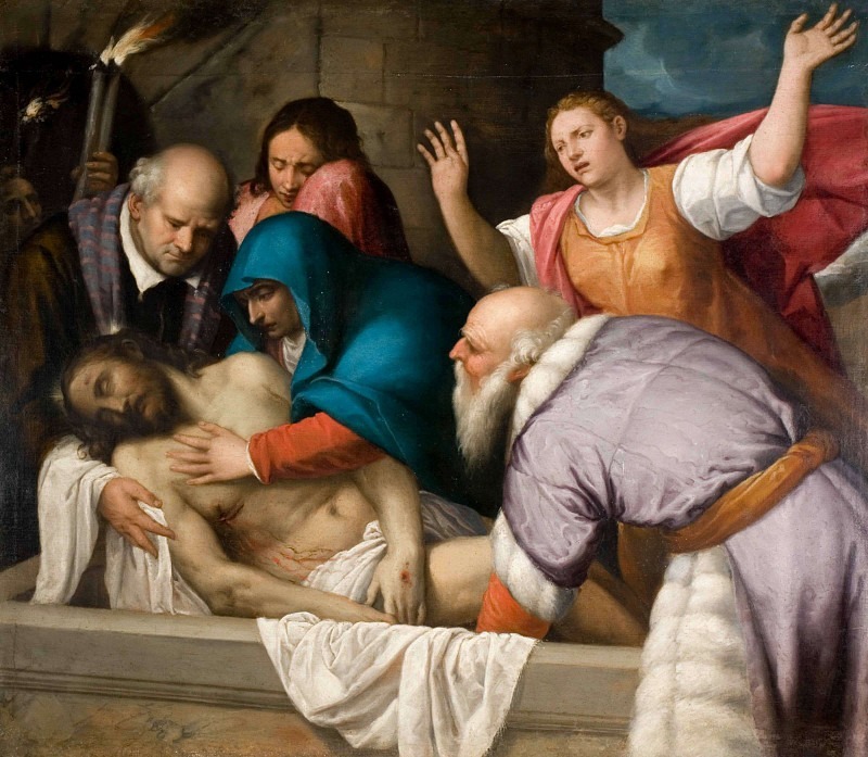 The Entombment of Christ. Unknown painters (Venetian School)