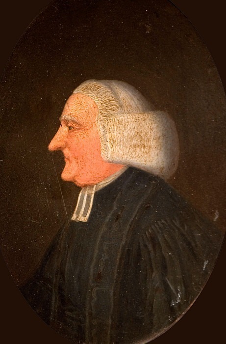 Portrait Of A Clergyman. Unknown painters (British School)