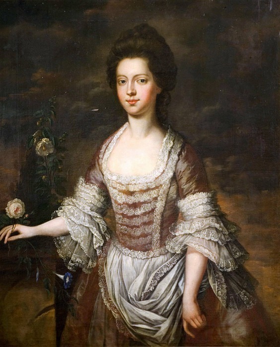 Portrait Of A Woman, Possibly Anne Clobery [British School]