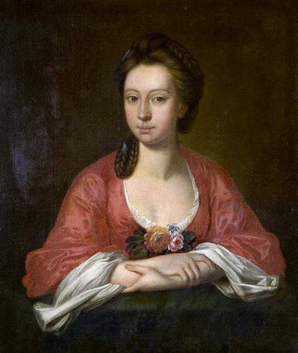 Женский портрет, возможно, Энн Джессон. Неизвестные художники (британская школа)
