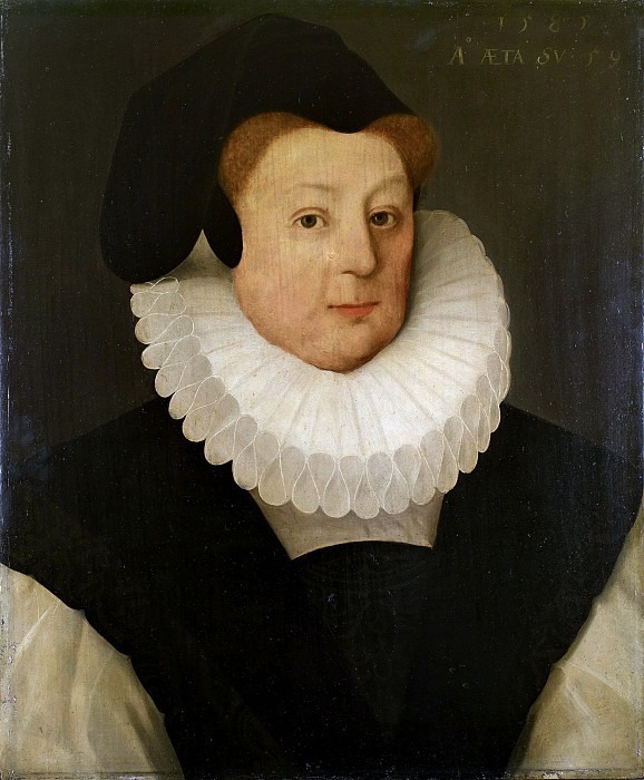 Portrait of Katherine, Lady Gresley. Unknown painters (British School)