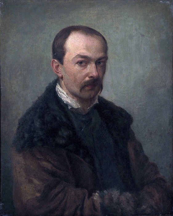 Портрет Павла Андреевича Федотова. Неизвестные художники