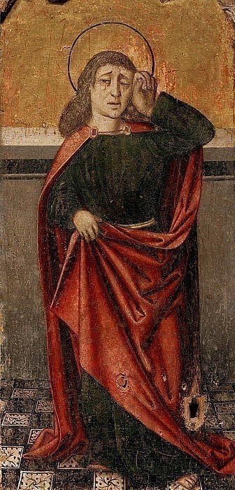 St John Mourning. Unknown painters