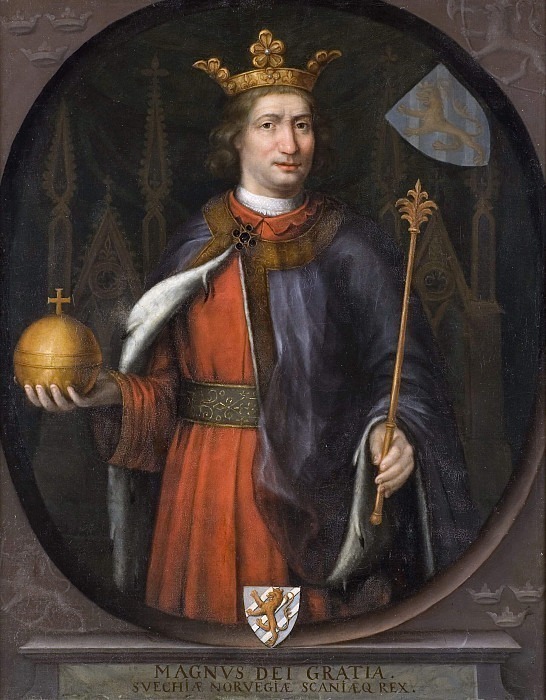 Магнус Эрикссон, король Швеции и Норвегии (1316-1374). Неизвестные художники