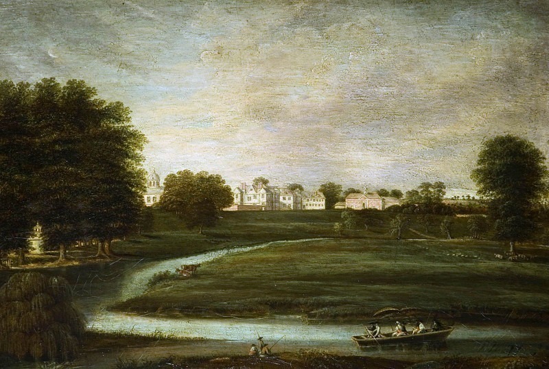 Distant View Of Birdingbury Hall, Warwickshire | 537. Unknown painters (British School)