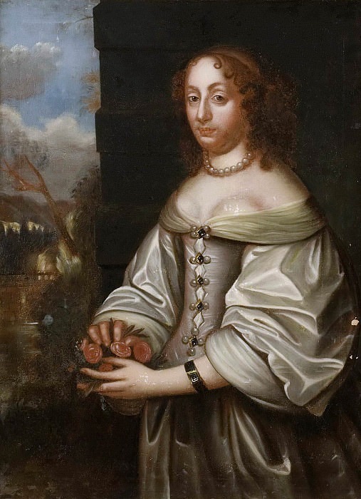 Eleonora Catherine (1626-1692), Princess of Zweibrücken Rural Countess of Hessen-Es. Unknown painters