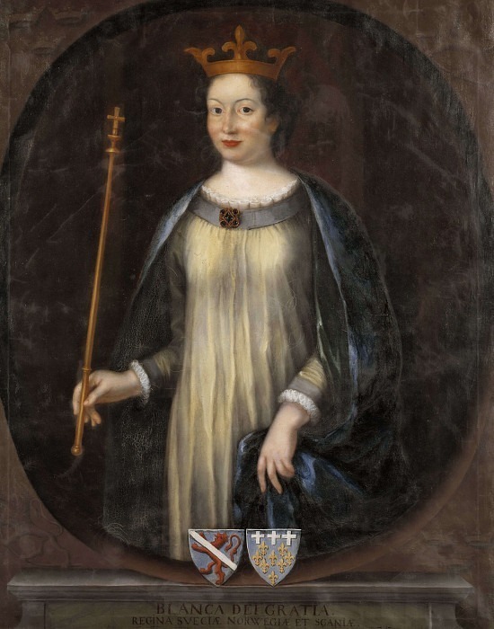 Blank Queen of Sweden Countess of Namur