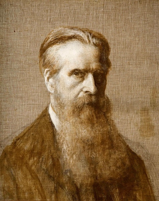 Portrait Of E.R.Taylor. Unknown painters