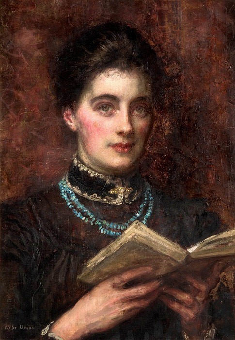 Portrait Of The Artist’s Wife. Walter Chamberlain Urwick