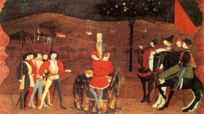 UCCELLO Paolo Miracle Of The Desecrated Host Scene 5. Paolo Uccello