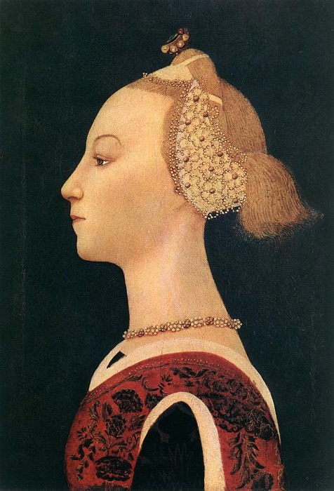 UCCELLO Paolo Portrait Of A Lady. Paolo Uccello