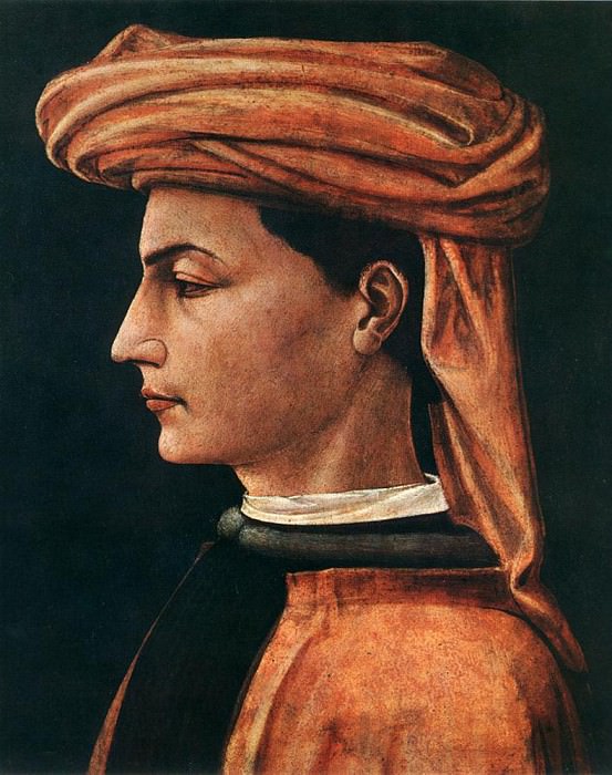 UCCELLO Paolo Portrait Of A Young Man. Paolo Uccello