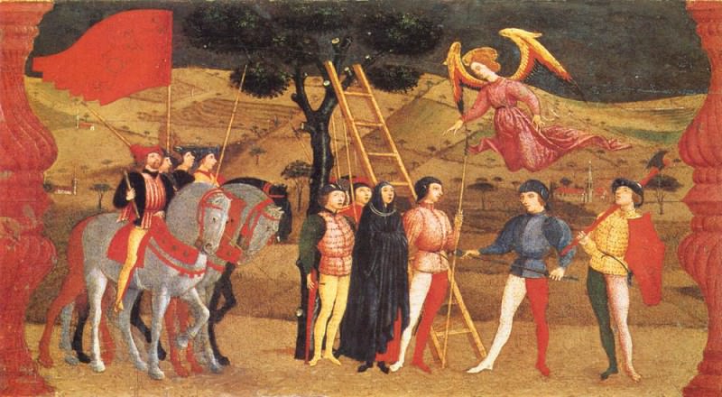 UCCELLO Paolo Miracle Of The Desecrated Host Scene 4. Paolo Uccello