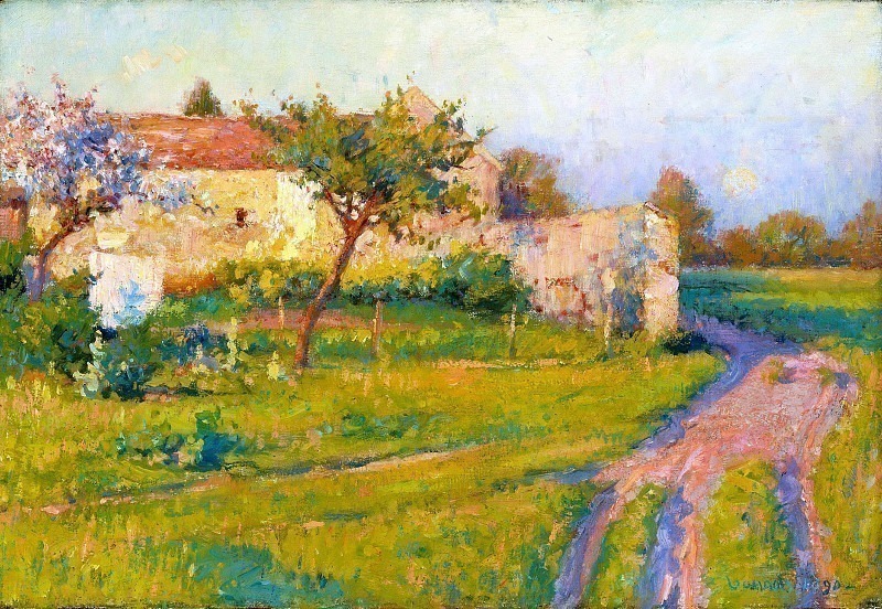 Spring in France. Robert William Vonnoh
