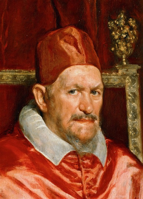 Портрет папы Иннокентия X , Диего Родригес де Сильва и Веласкес