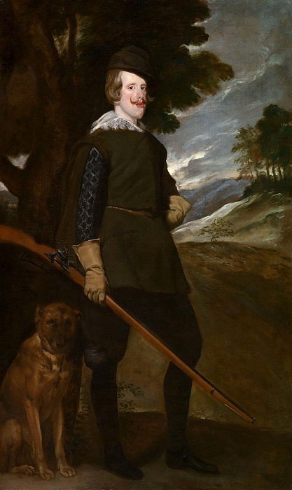 Филипп IV на охоте. Диего Родригес де Сильва и Веласкес