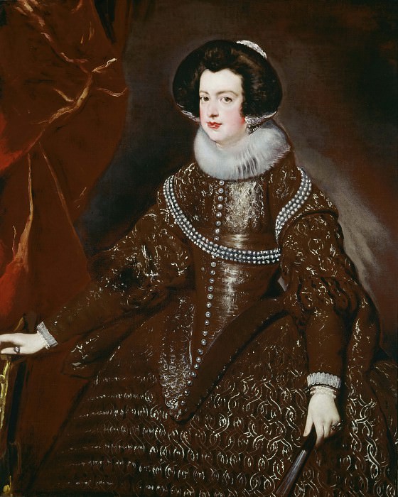 Portrait of Queen Isabel. Diego Rodriguez De Silva y Velazquez (Attributed)