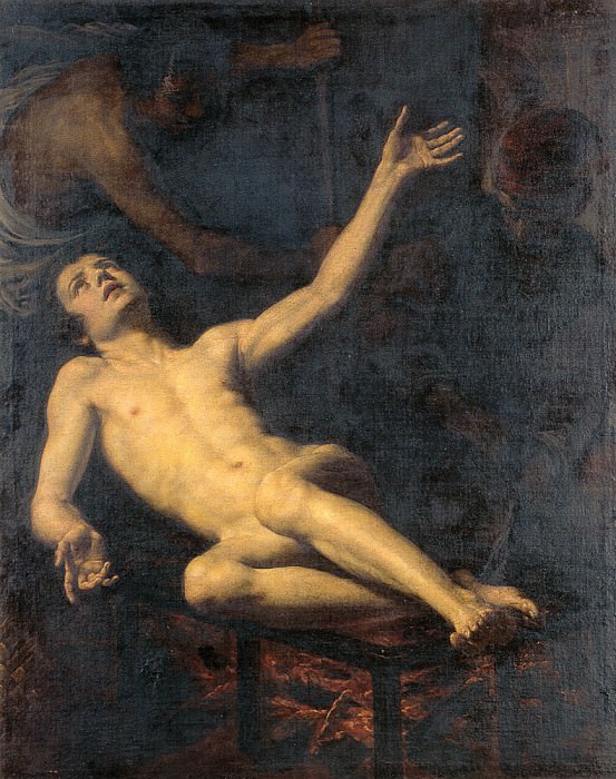 The Martyrdom of Saint Lawrence. Jacopo Vignali