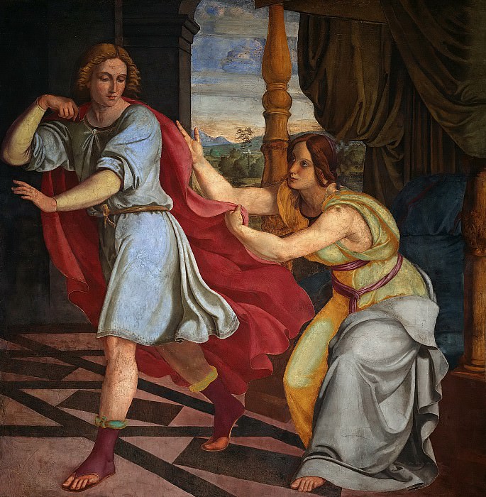 Иосиф и жена Потифара. Филипп Фейт