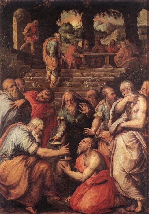 Vasari The Prophet Elisha. Giorgio Vasari