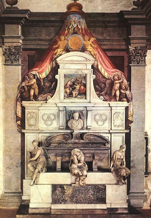 Vasari Monument to Michelangelo. Джорджо Вазари