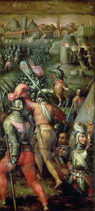 The Battle of Barbagianni. Giorgio Vasari