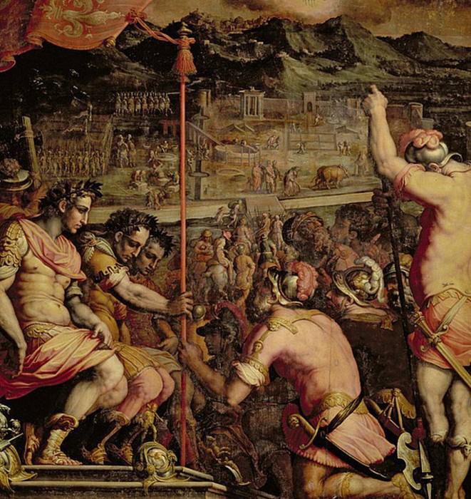 The Founding of Florence. Giorgio Vasari