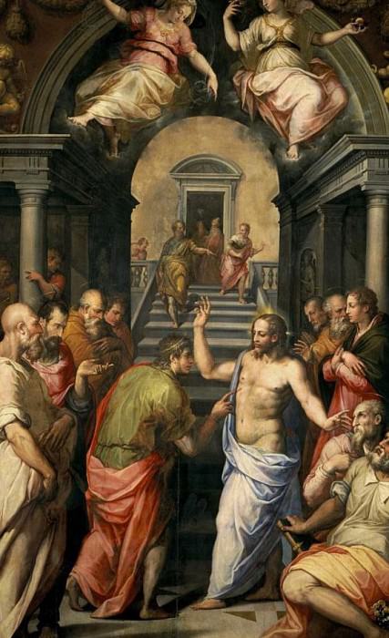 The Incredulity of St. Thomas. Giorgio Vasari