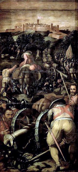 The Capture of Monteriggioni. Giorgio Vasari
