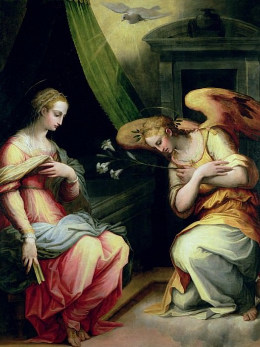 The Annunciation, Giorgio Vasari