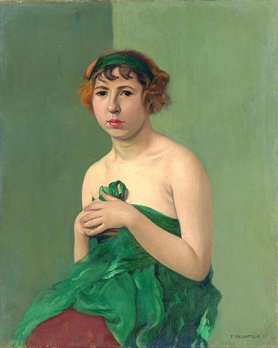 The Green Ribbon 15. Félix Édouard Vallotton