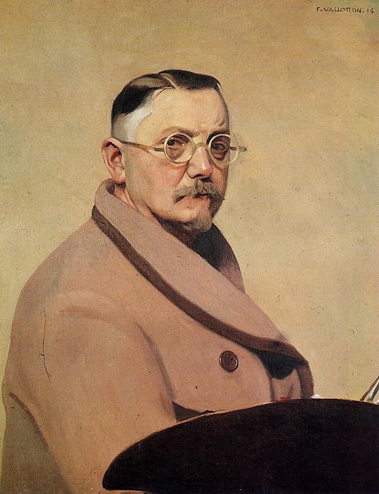 Self Portrait. Félix Édouard Vallotton