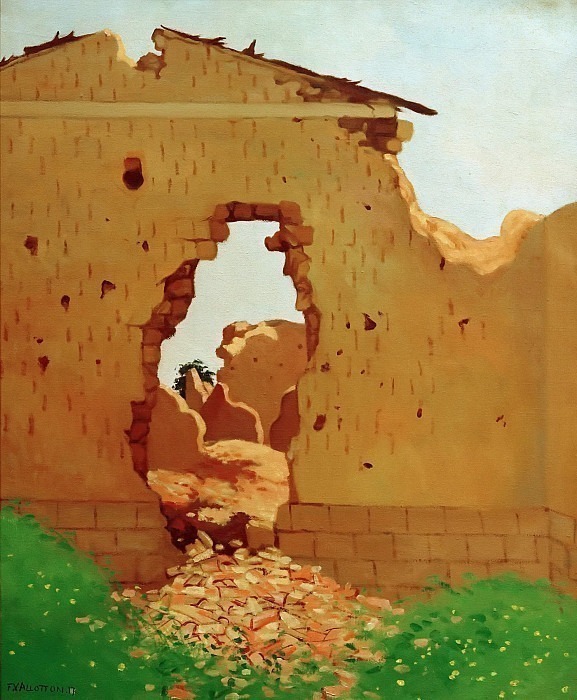Руинен в Суэне. Феликс Валлоттон