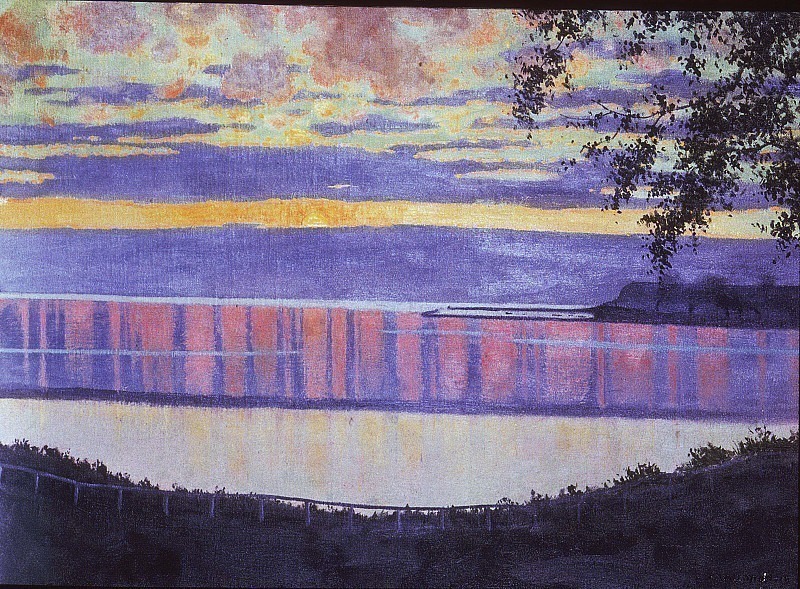 Sunset. Félix Édouard Vallotton