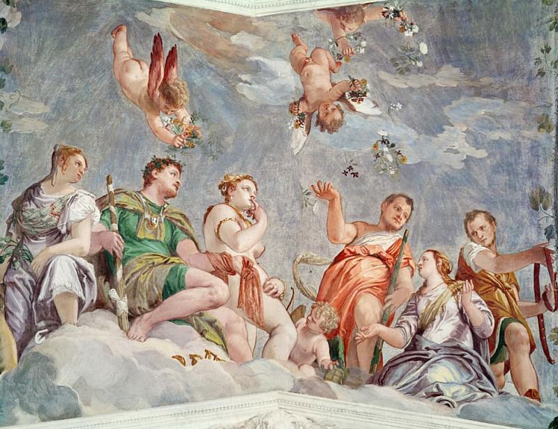 The Court of Love or, The Conjugal Virtues. Veronese (Paolo Cagliari)
