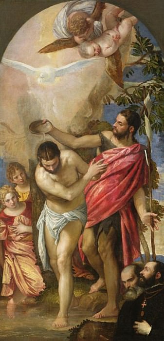 The Baptism of Christ. Veronese (Paolo Cagliari)