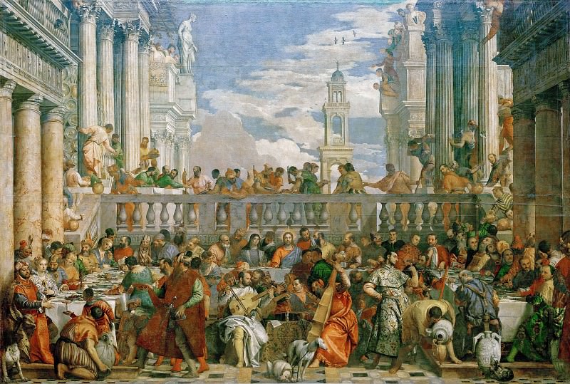 The Feast at Cana. Veronese (Paolo Cagliari)