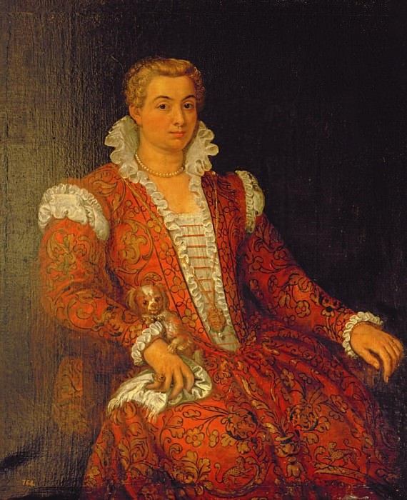 Portrait presumed to be Livia Colonna. Veronese (Paolo Cagliari)