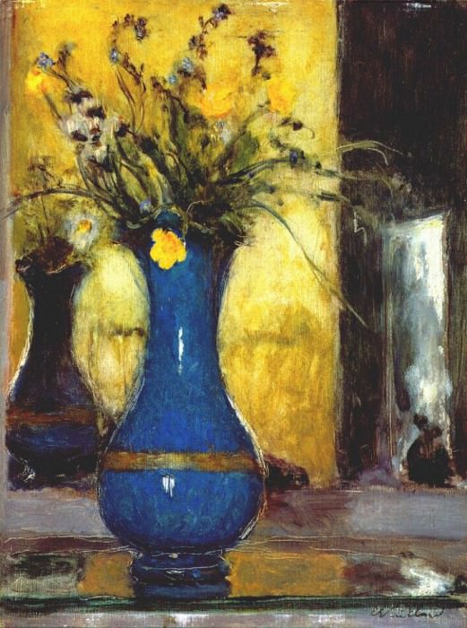 vuillard the blue vase c1930. Эдуар Вюйар