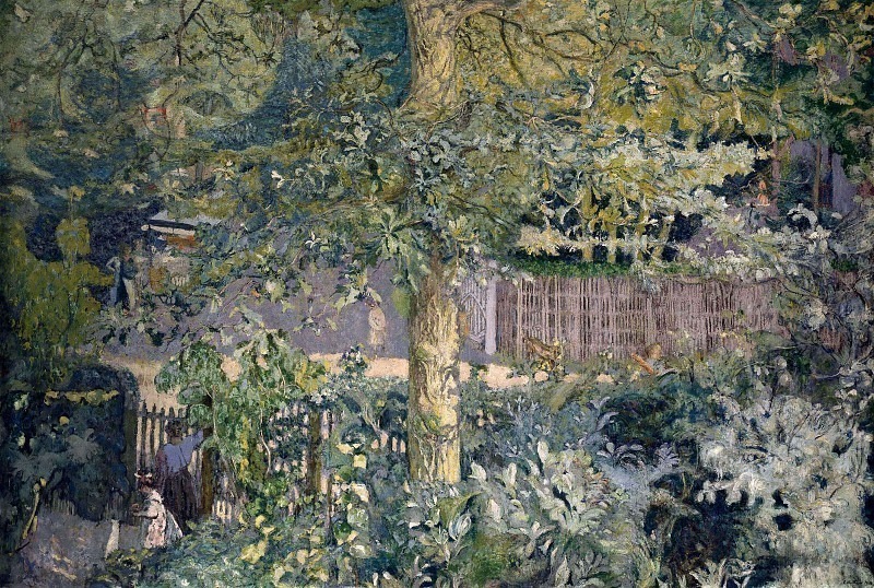 Foliage — Oak Tree and Fruit Seller. Edouard Vuillard
