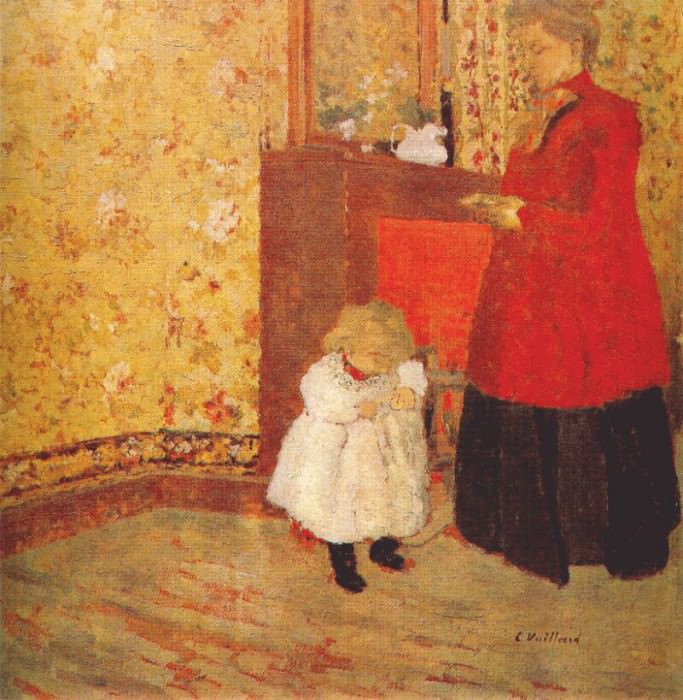 vuillard mother and child c1900. Edouard Vuillard