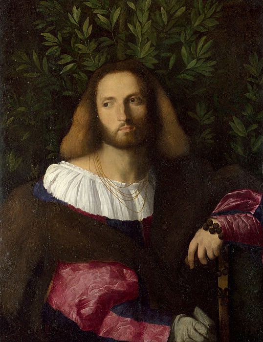 Якопо Пальма Веккьо - Портрет поэта. Palma Il Vecchio (Jacopo Negretti) (Portrait of a Poet)