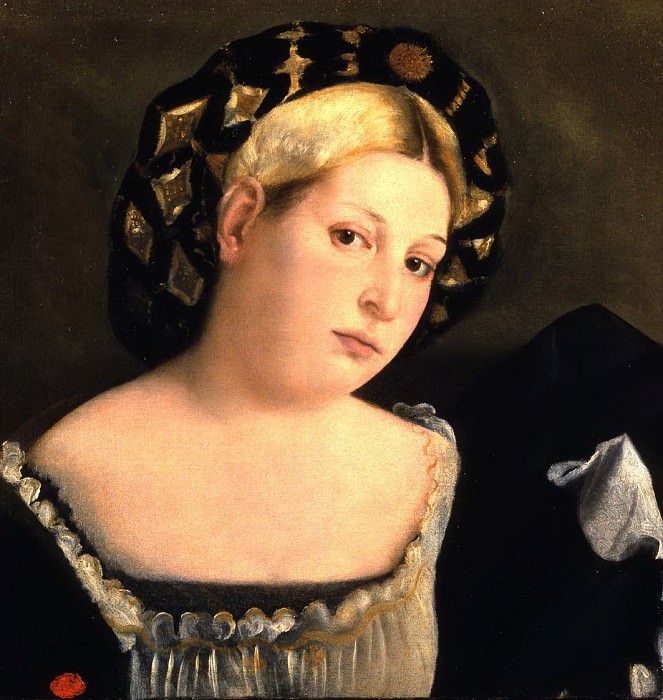 Portrait of a Woman. Palma Il Vecchio (Jacopo Negretti)