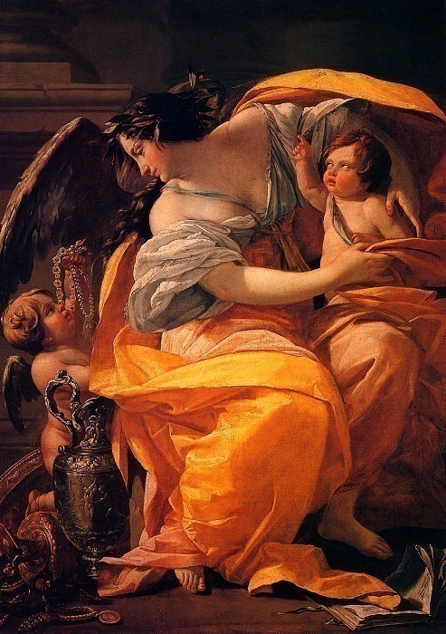 Allegory Of Wealth. Simon Vouet