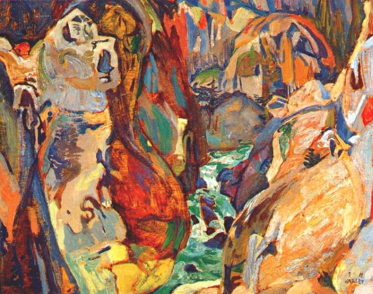 varley cheakamus canyon 1929. Varley