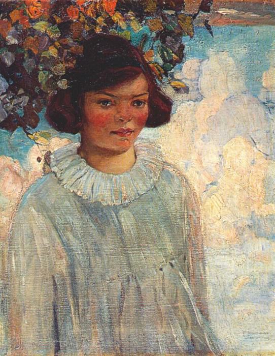 portrait of janet 1919. Varley