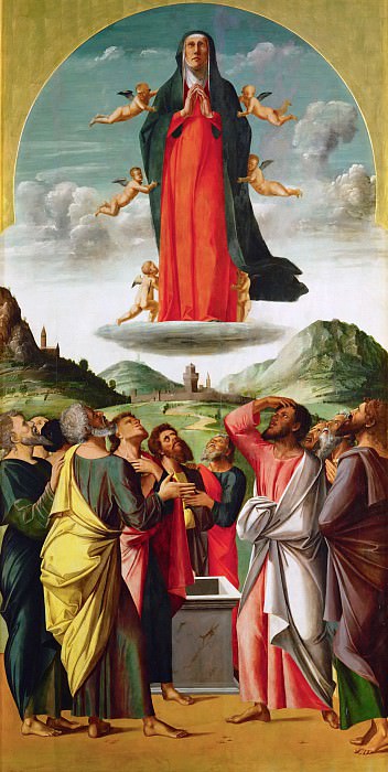 The Assumpion of Mary. Alvise Vivarini