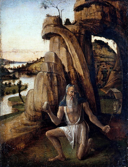 Кающийся святой Иероним. Альвизе Виварини