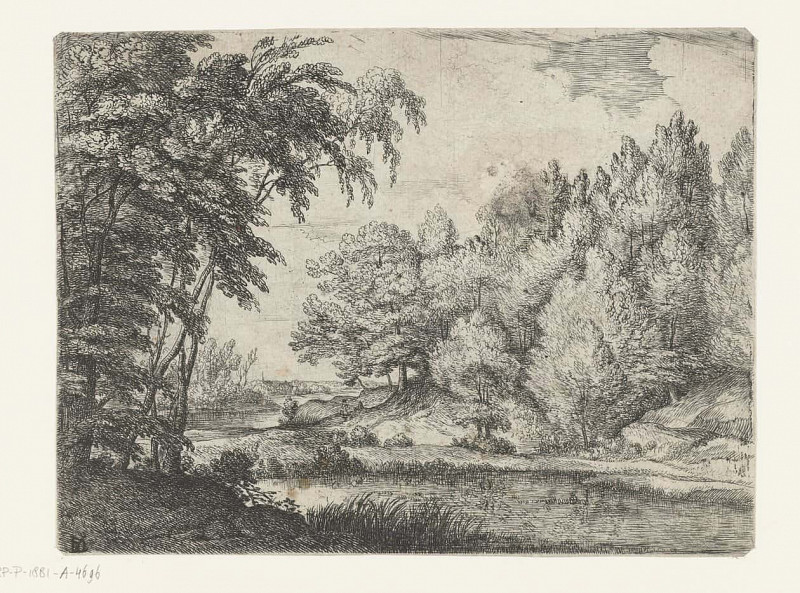 Landscape with a Winding River. Lodewijk de Vadder