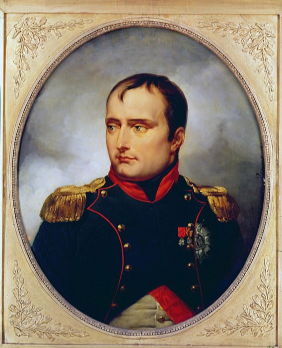Portrait of Napoleon I (1769-1821). Antoine Charles Horace Vernet